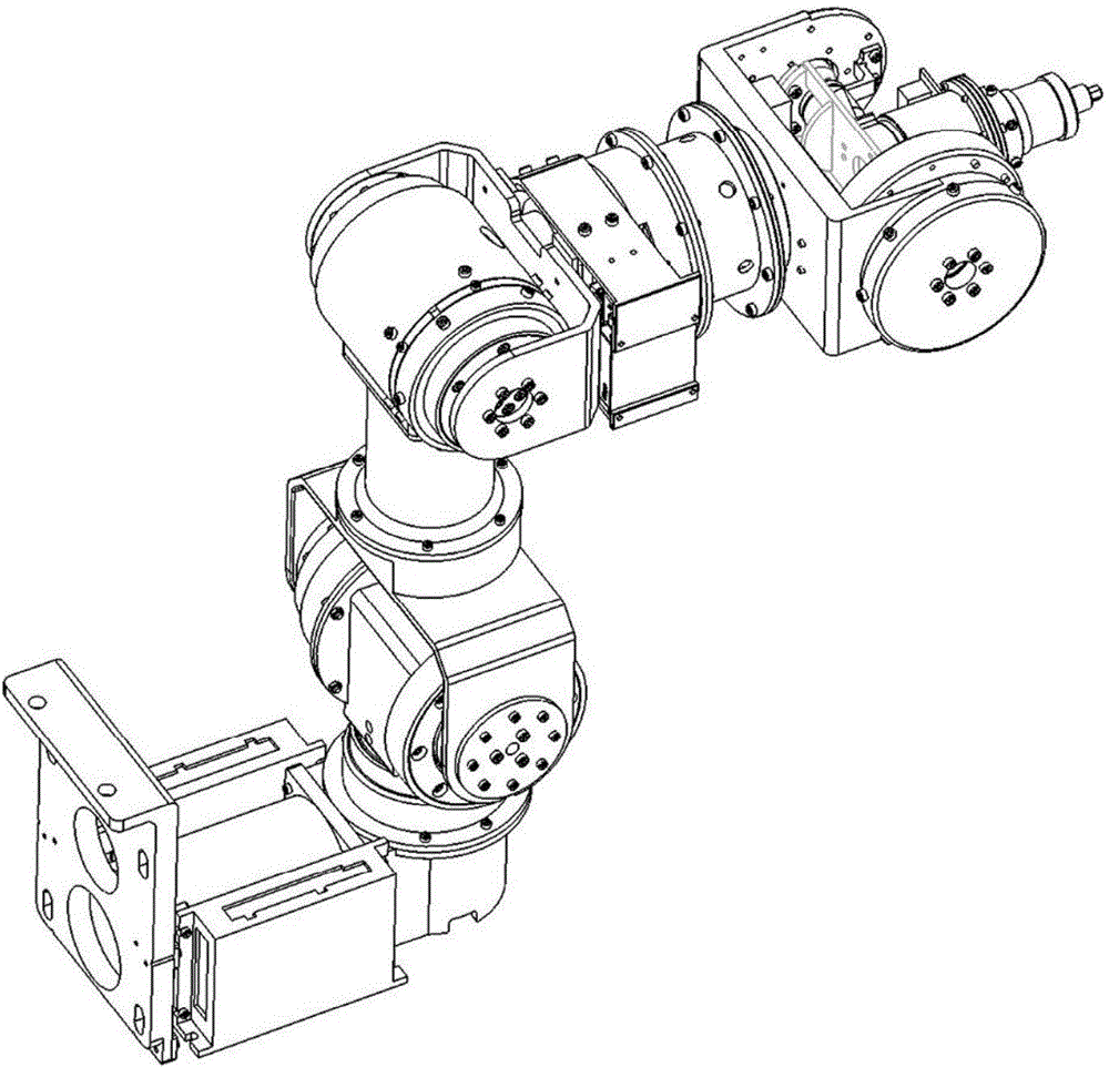 Space serial rotary joint type teleoperated manipulator and its combination