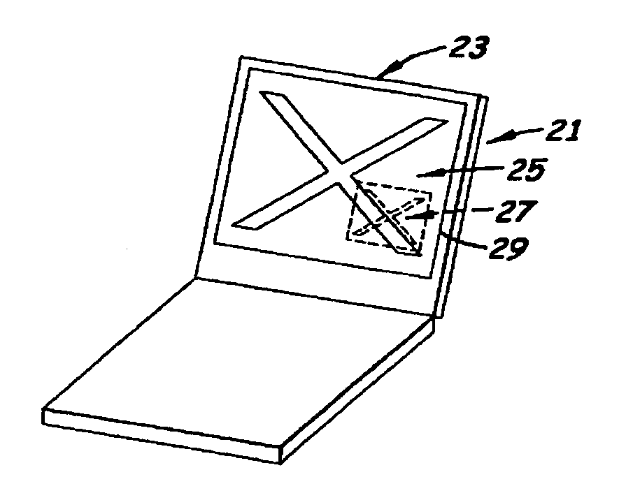 Image generating system having primary and auxiliary display