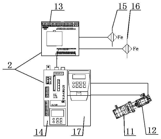 Digital rope arrangement device for oil winch sand reel