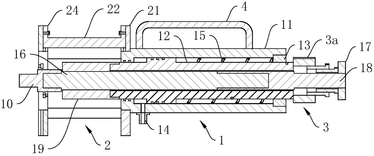 Mining support pneumatic pin puller