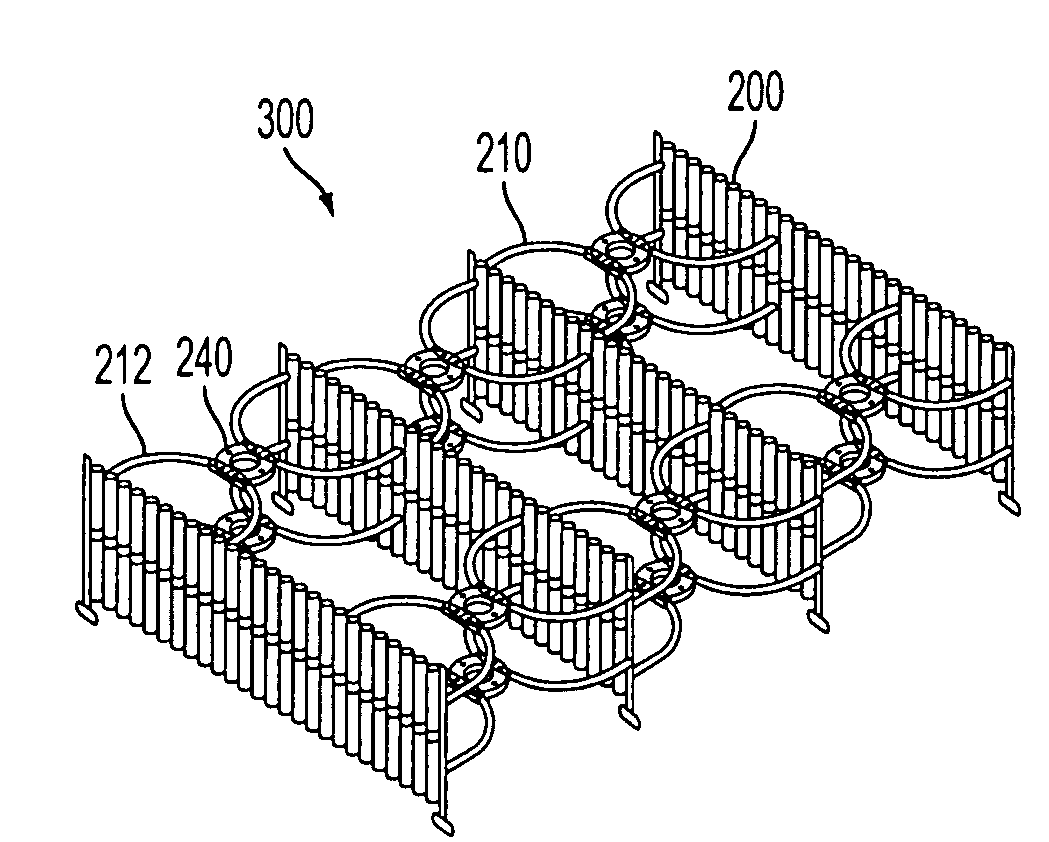 Wave attenuator and security barrier system - connector