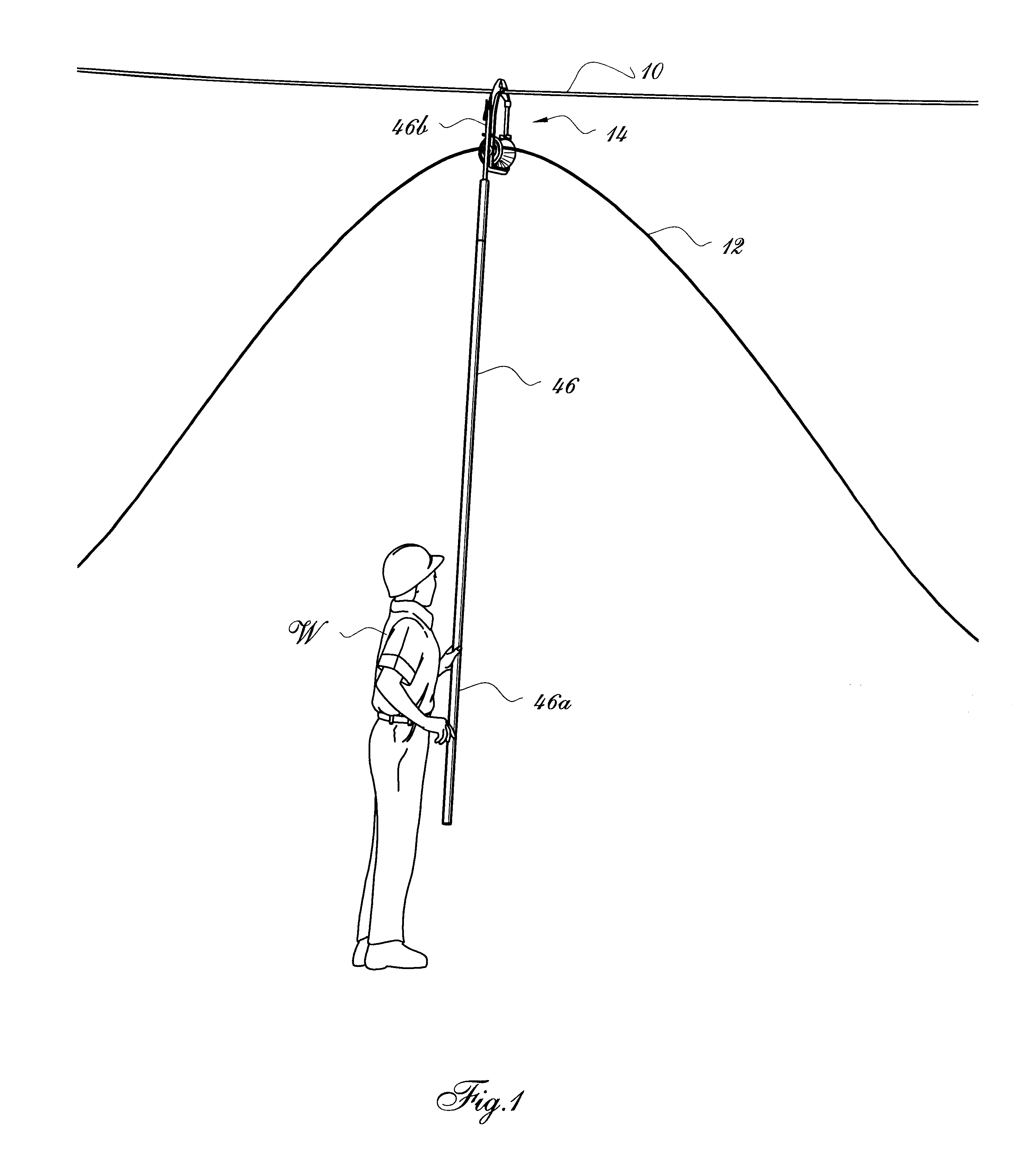 Cable support block