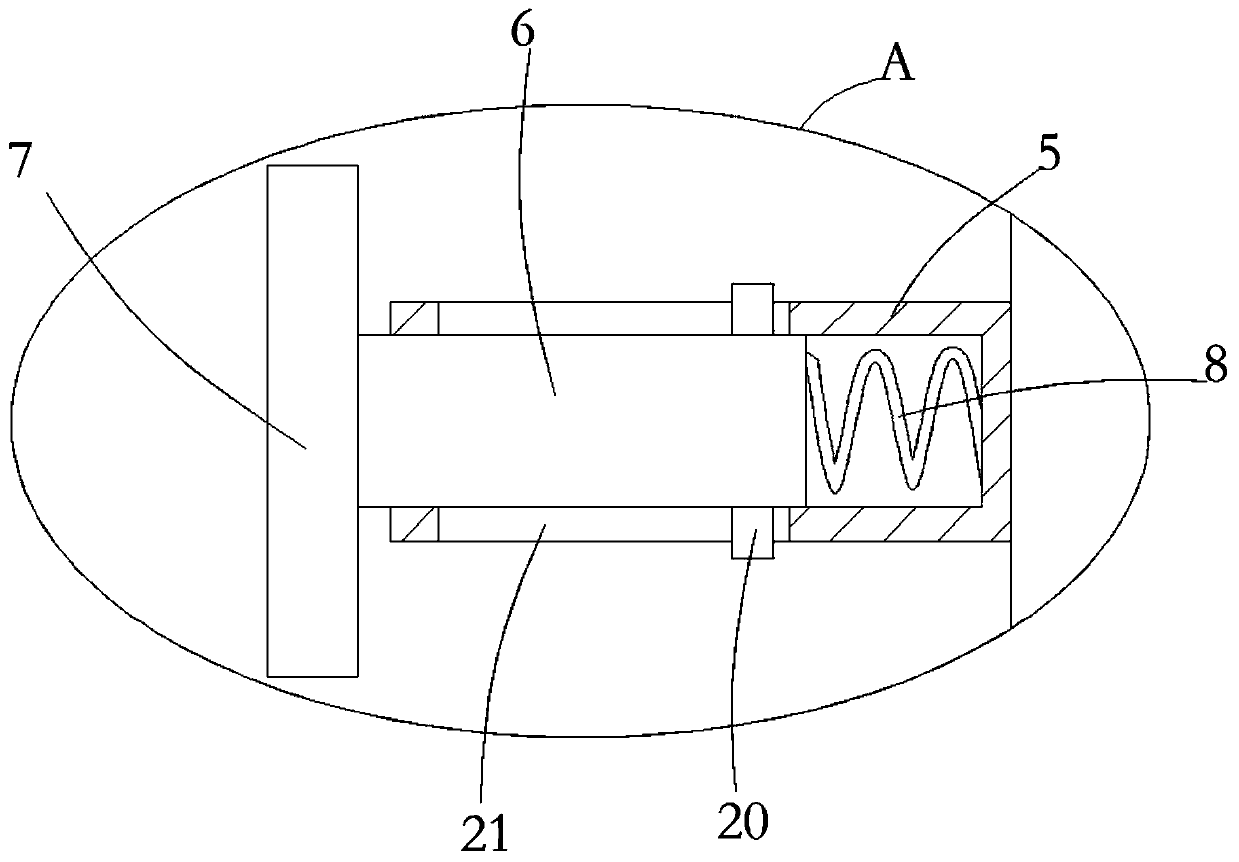 Polycarboxylate water reducing agent production device having reverse mixing and stirring function