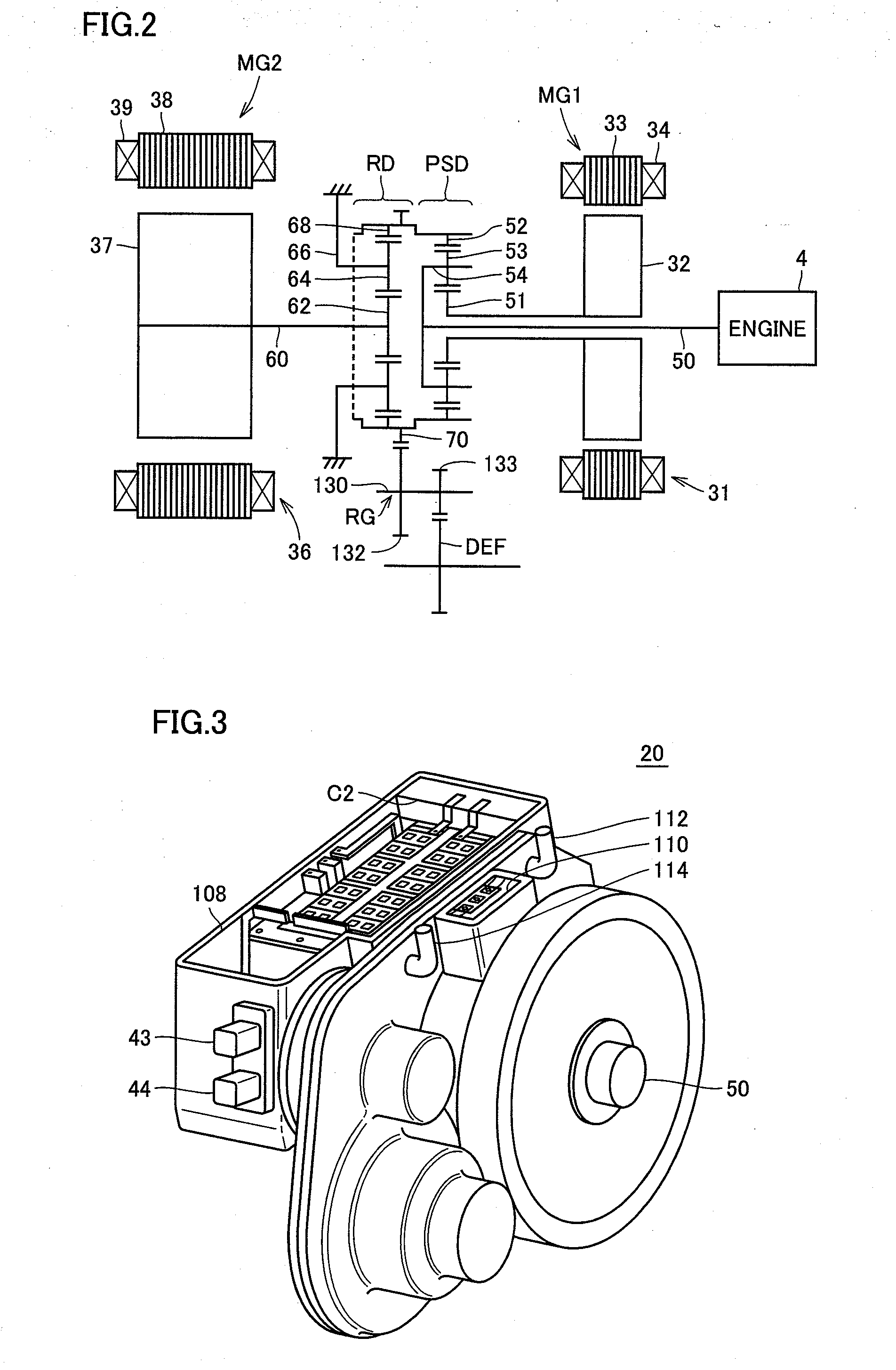 Drive apparatus for vehicle