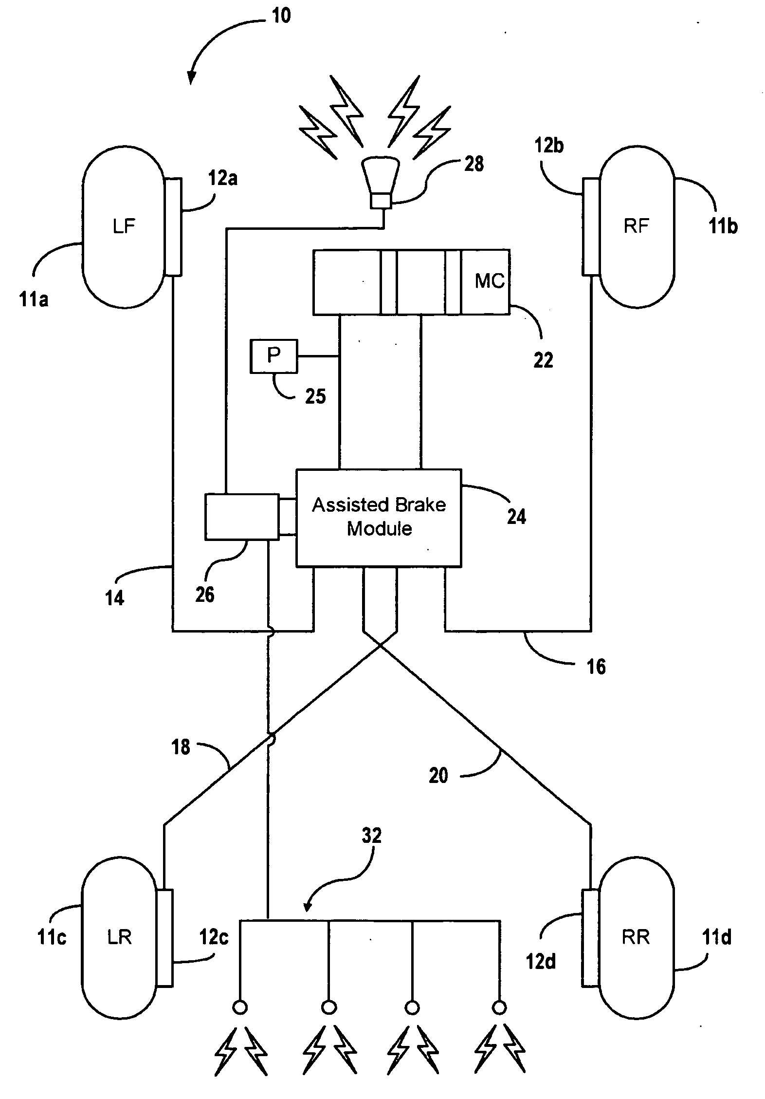 Soft-stop braking control