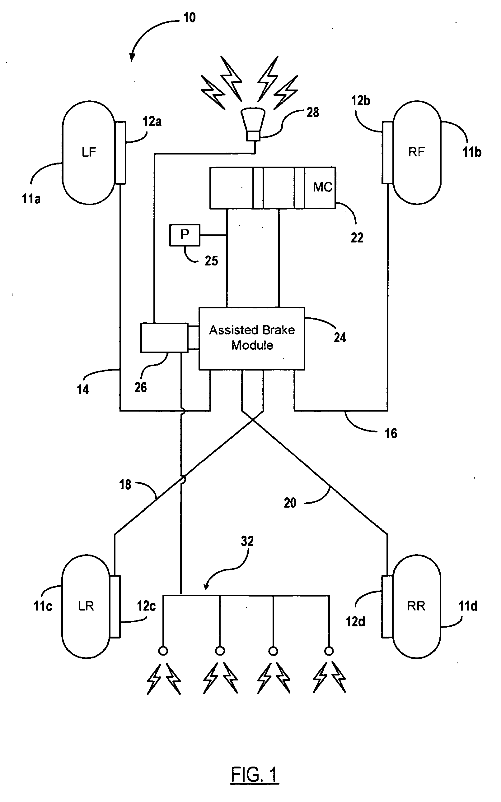 Soft-stop braking control