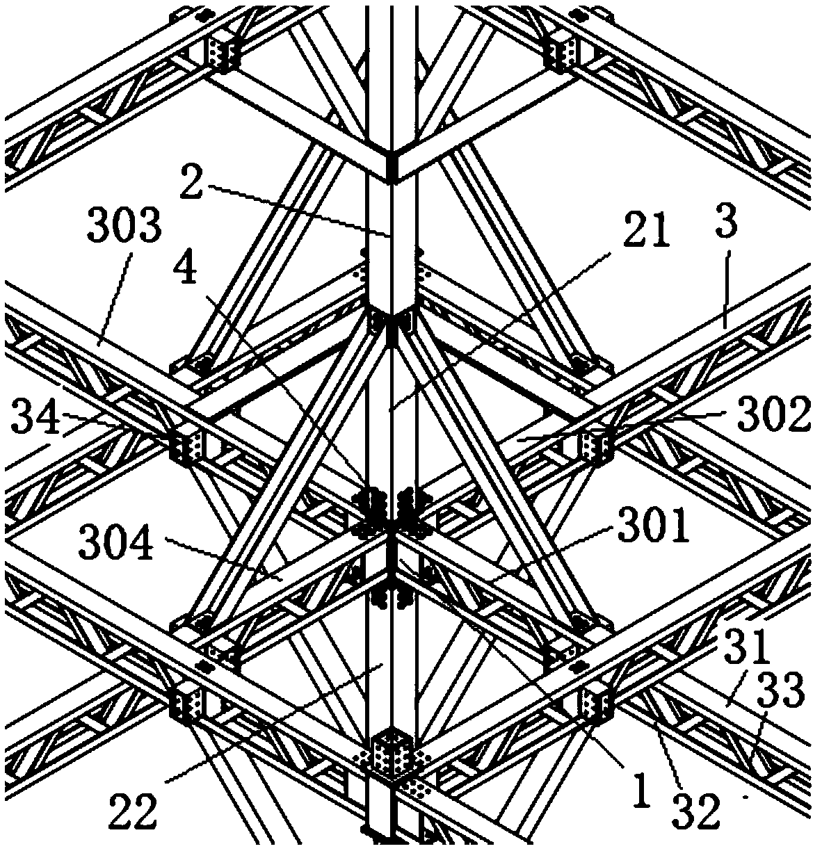 Fabricated steel-frame structure joint