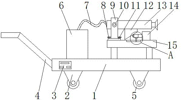 Efficient pesticide spray machine