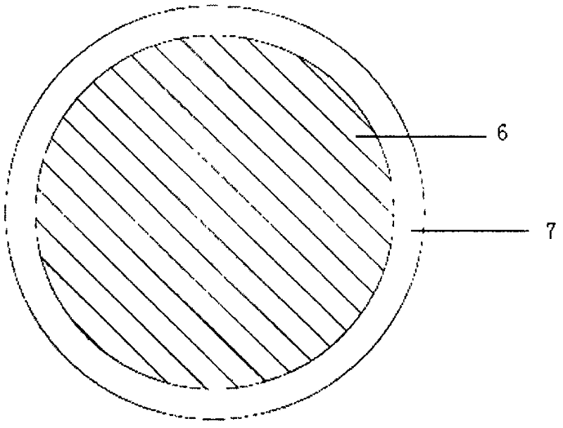 Method for performing surface peeling processing to superconducting composite bar