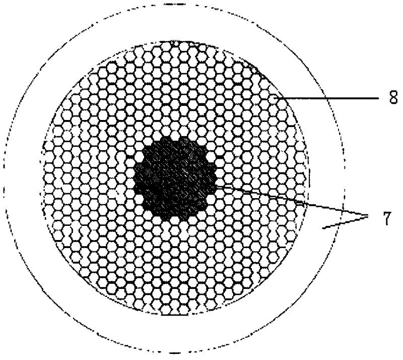 Method for performing surface peeling processing to superconducting composite bar