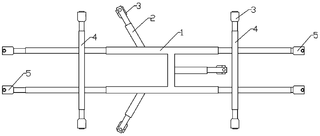 Frame vibration test clamp