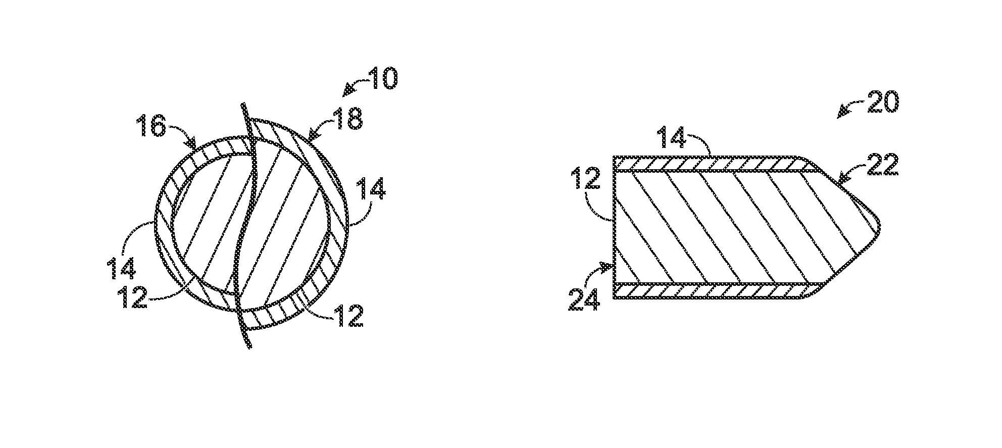 Firearm projectiles and cartridges and methods of manufacturing the same