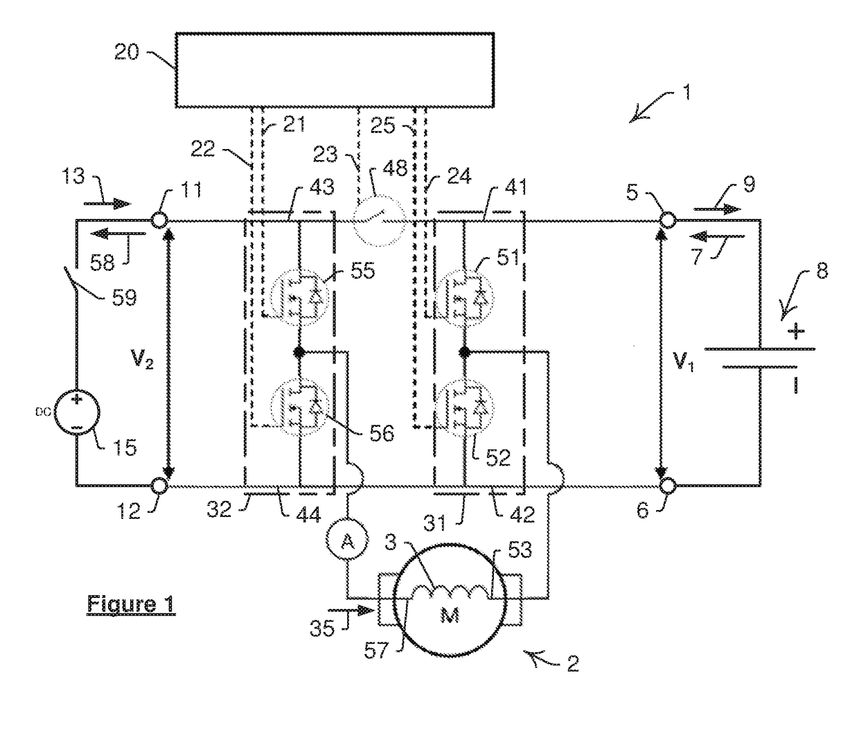 A controller for an inductive load having one or more inductive windings