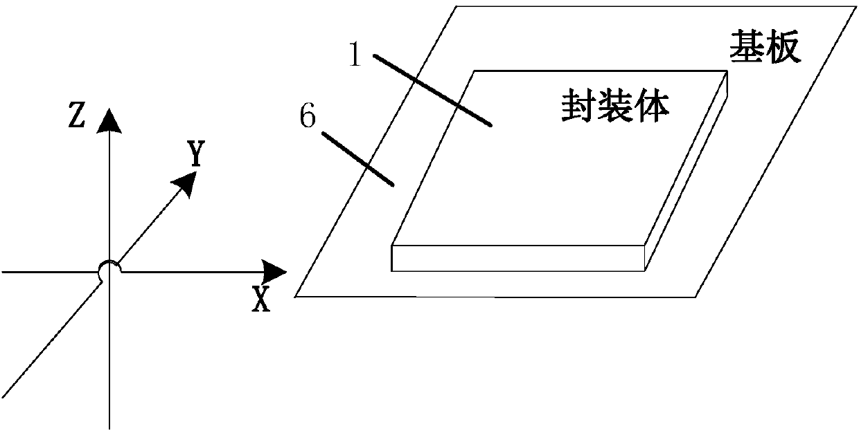 Packaging structure and packaging method of no-electric-connection chip