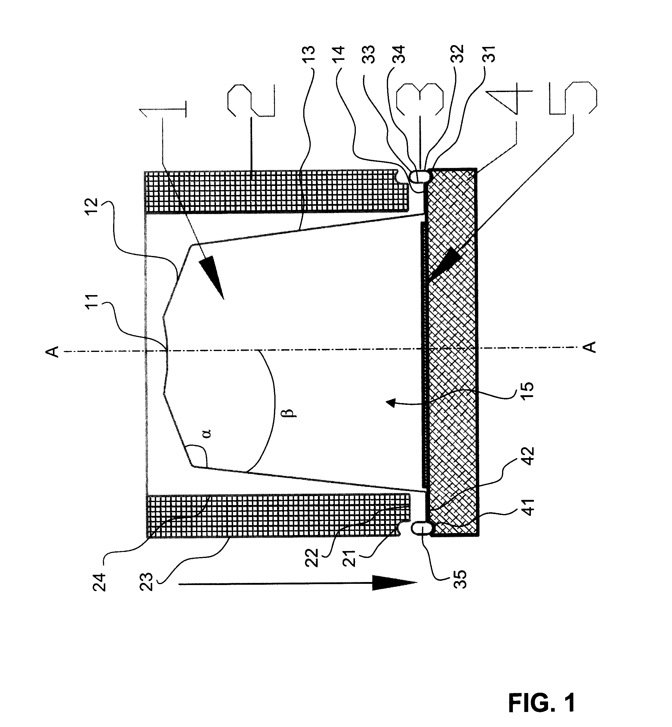 Coffee capsule with a deformable sealing element