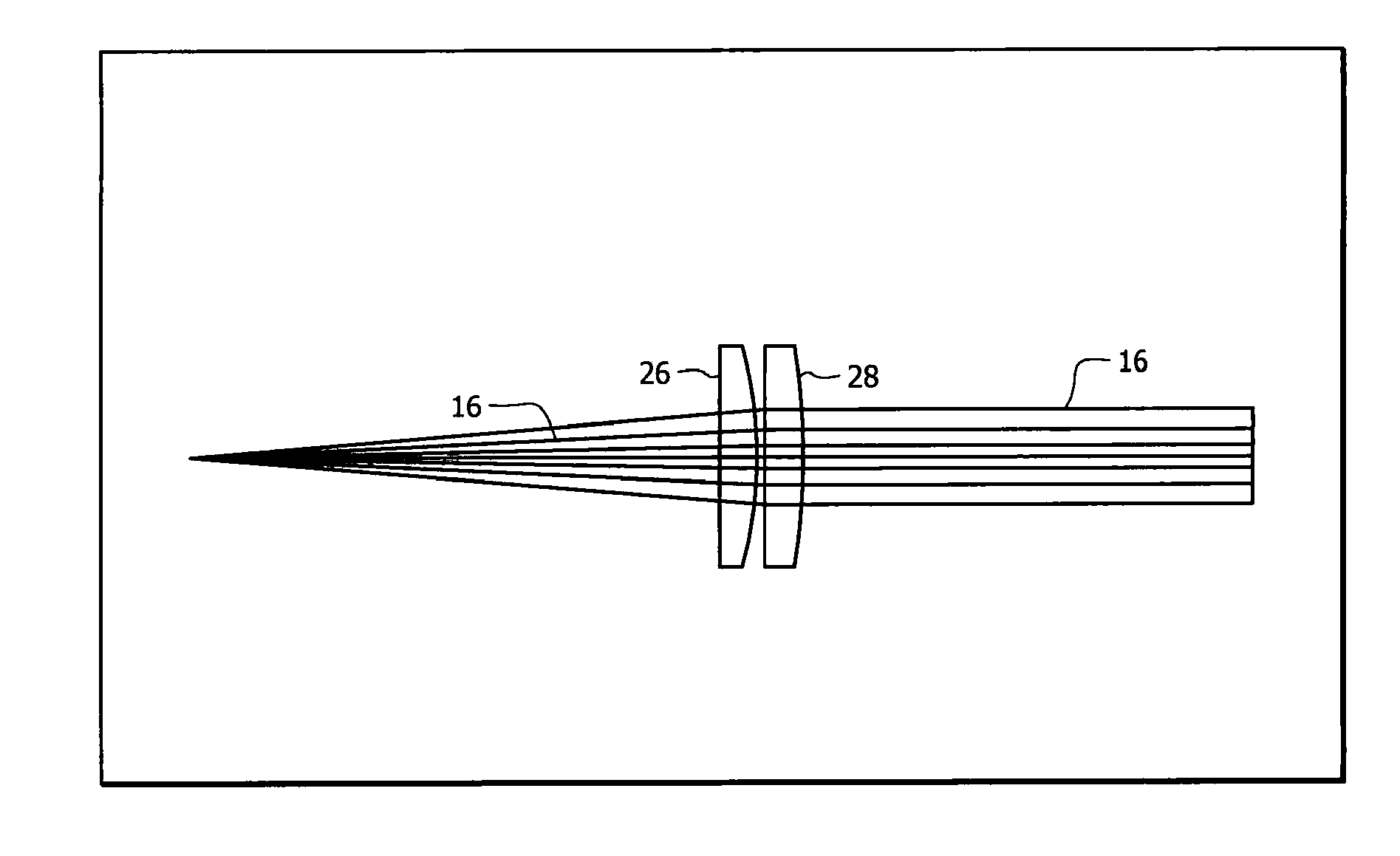 Thermally compensating lens for high power lasers