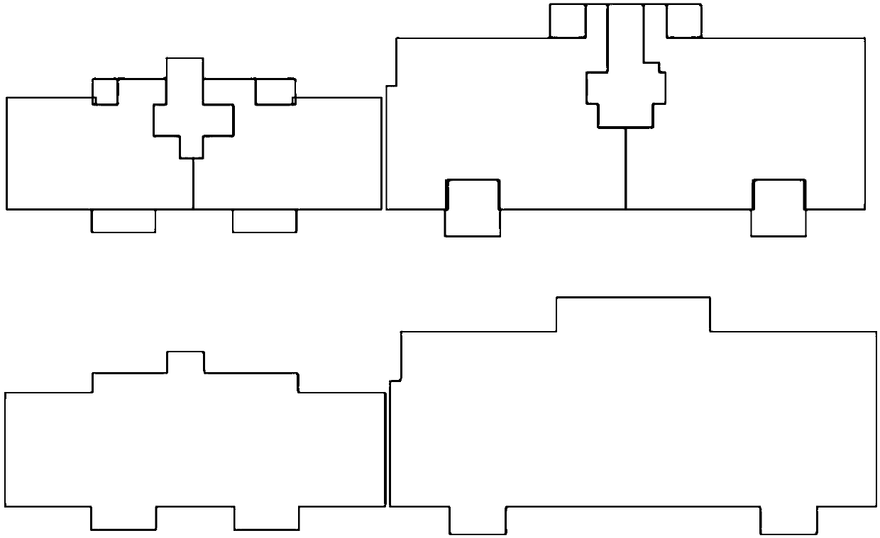 Directional layered household diagram expansion method