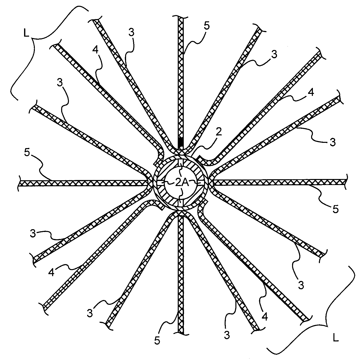 Sanitary spiral wound filtration cartridge