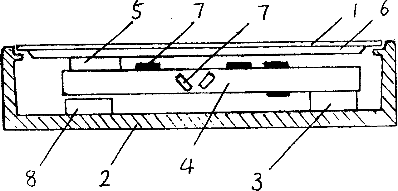 Information input apparatus with pressing plate and method thereof