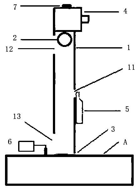 Method for checking damage of metal part and device thereof