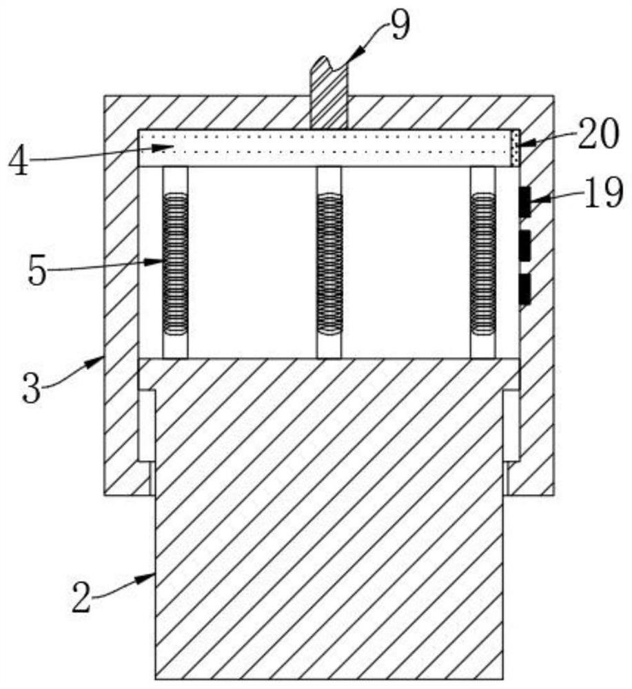 Aerobics treading and jumping device for physical training and training method of aerobics treading and jumping device