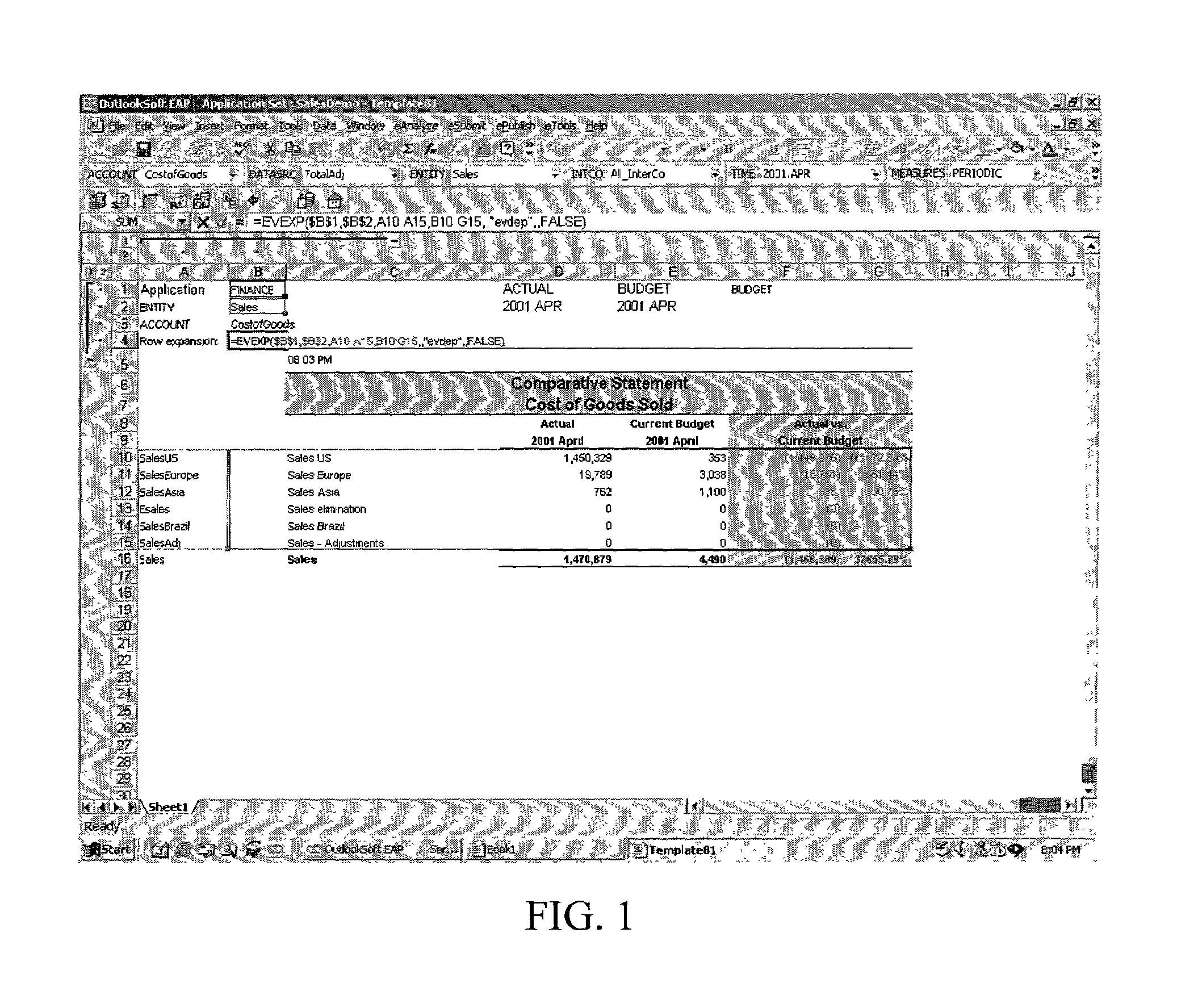 Systems and methods providing dynamic spreadsheet functionality