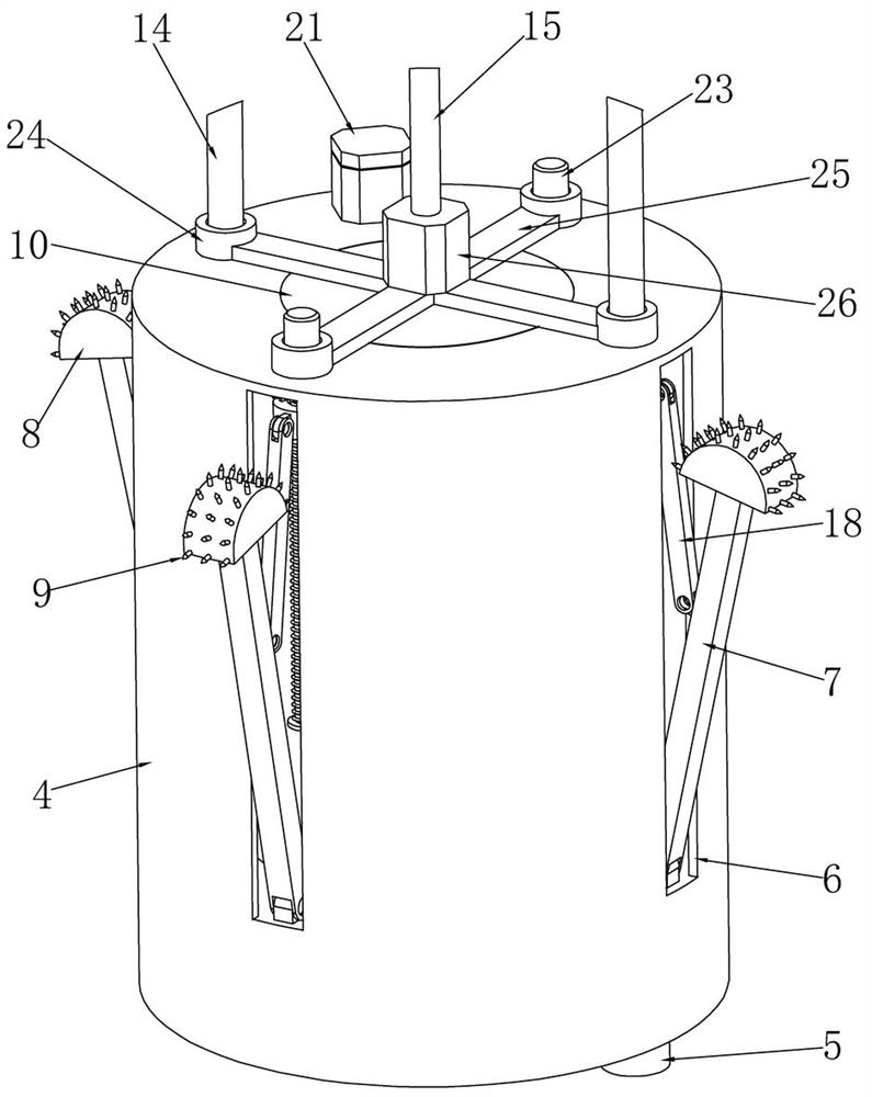 Underground water level detection collector for hydrogeological exploration