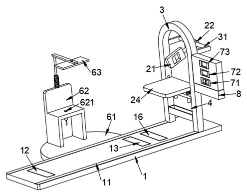 Sinopenia screening and diagnosing device and using method thereof