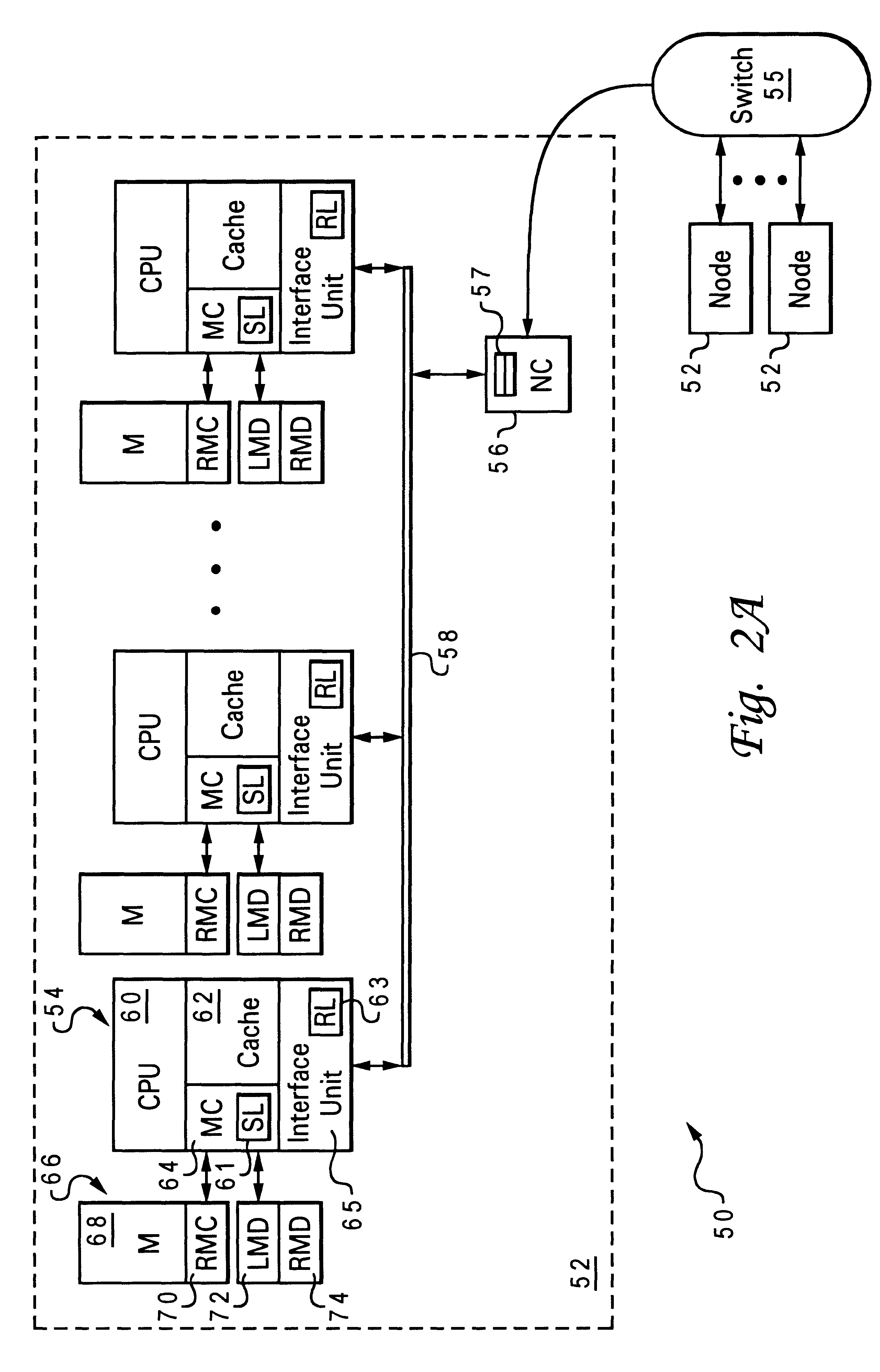 Two-stage request protocol for accessing remote memory data in a NUMA data processing system