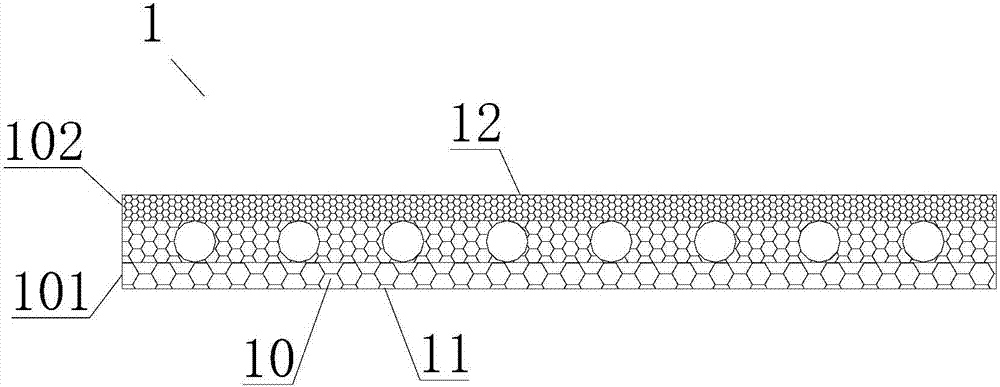 Radiant heat exchange structure and radiator applying same