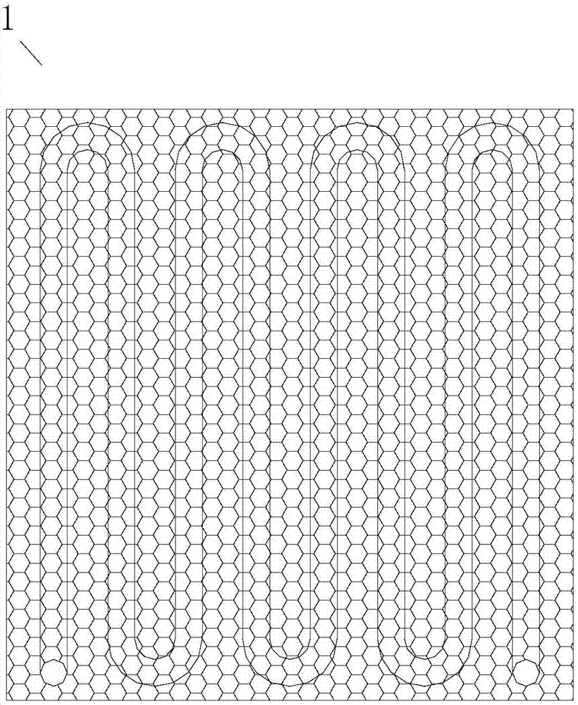 Radiant heat exchange structure and radiator applying same