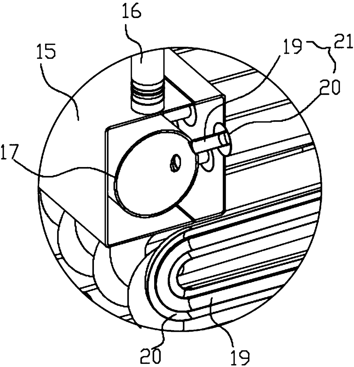 Shell tubular secondary spray condenser for cooling tower