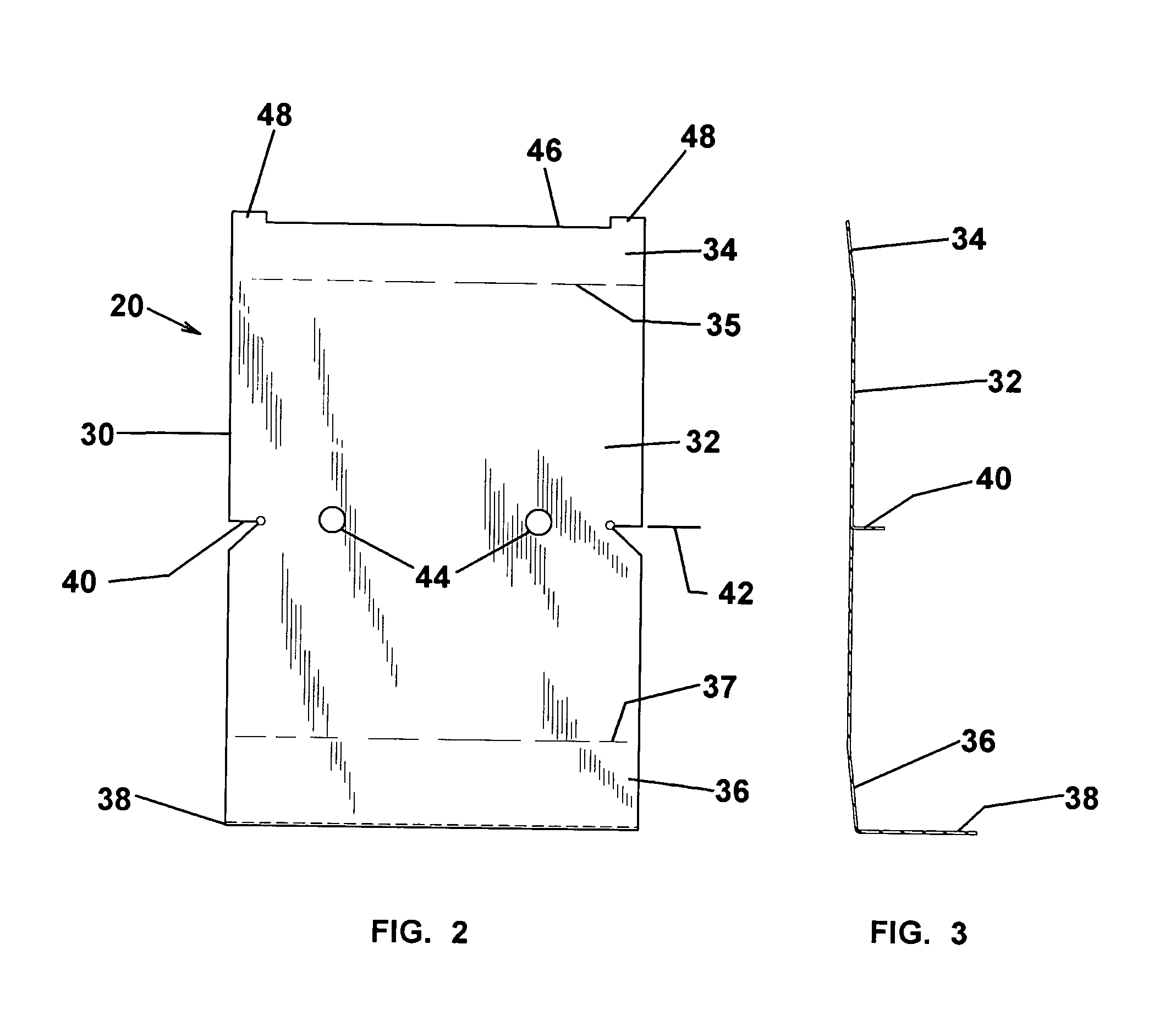 Snap-in facia border