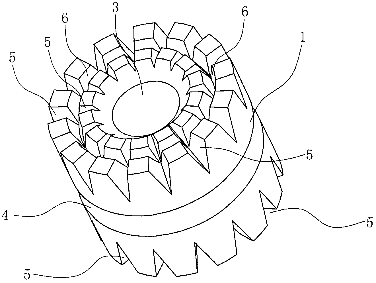 Vibration attenuation and noise reduction pad and motor installation structure of range hood