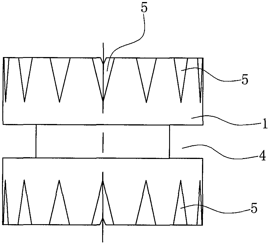 Vibration attenuation and noise reduction pad and motor installation structure of range hood