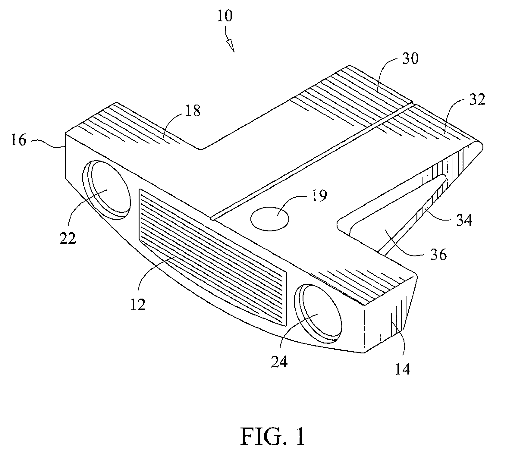 Golf putter incorporating swing analysis module