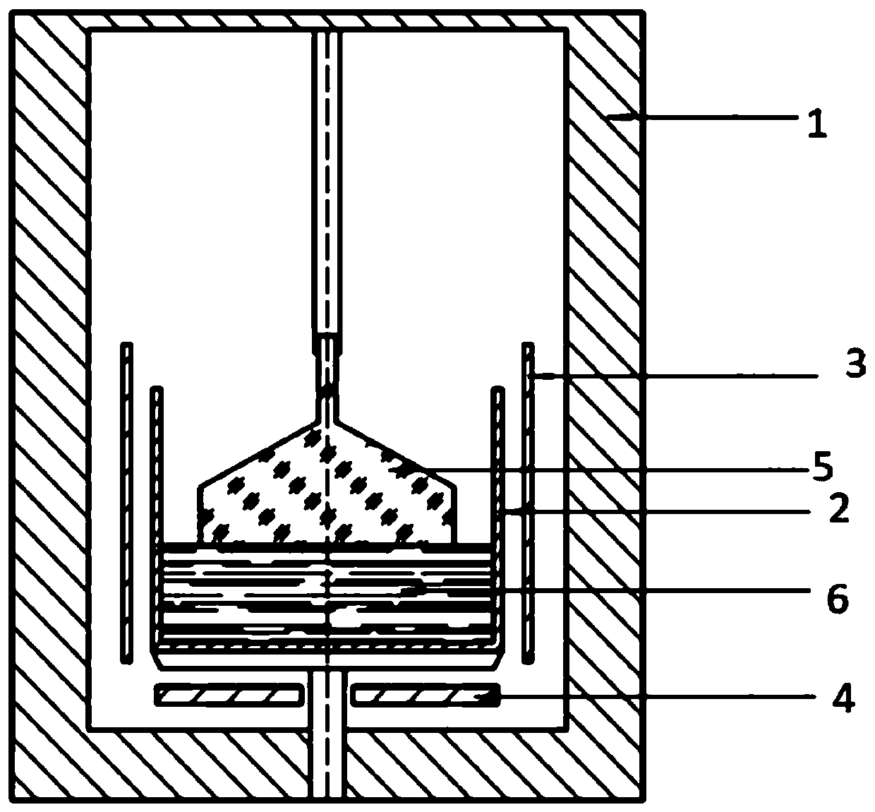 Growth method of calcium fluoride single crystal and used device