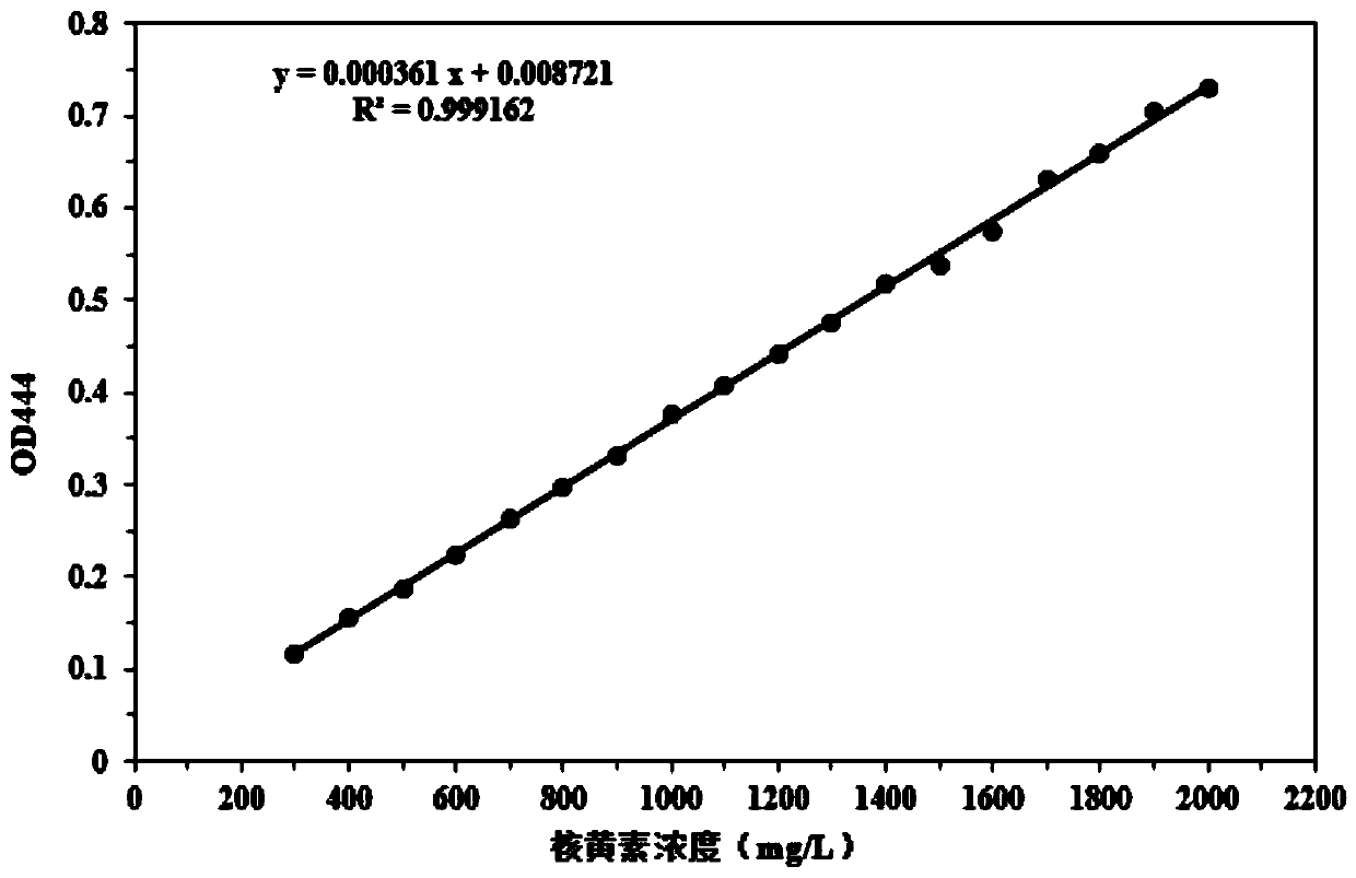 Engineering strain high in lactoflavin yield and application of engineering strain high in lactoflavin yield