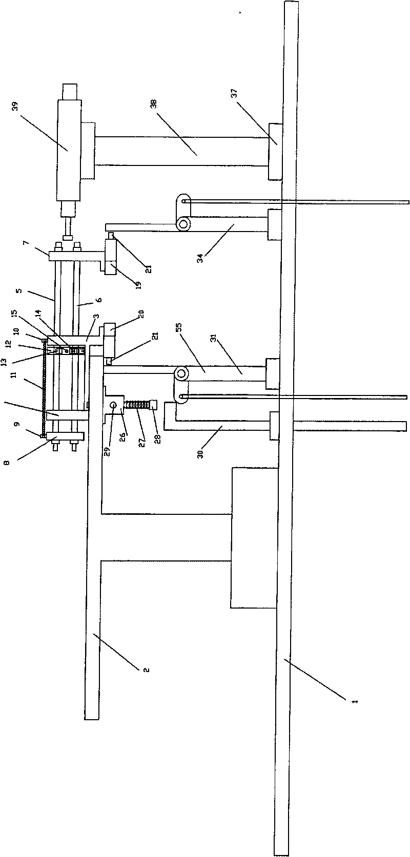 Full-automatic 4U lamp tube bridging apparatus and its process