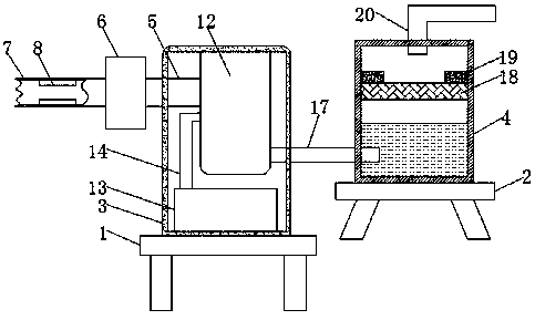 High-security desulfuration and denitration dust collector