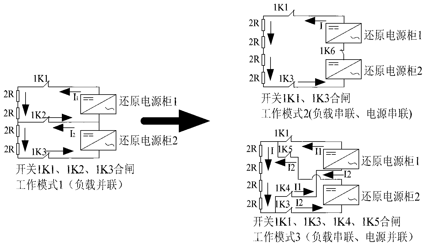 Application method of load power supply