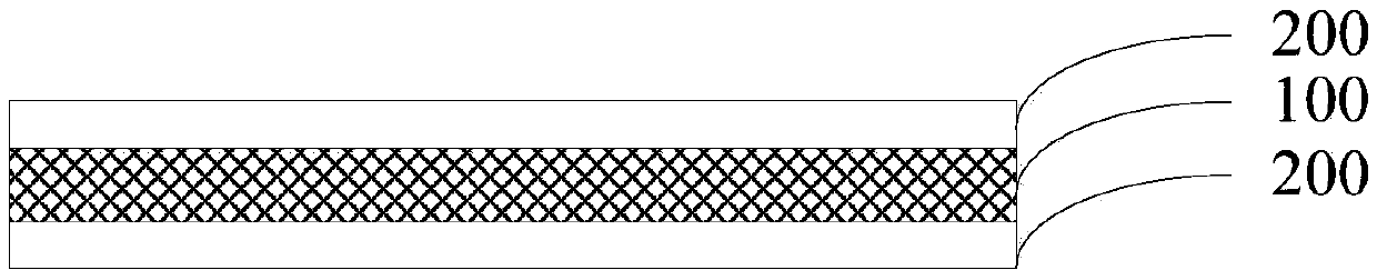 Sheet bonding material and magnetic workpiece and preparation method and application thereof