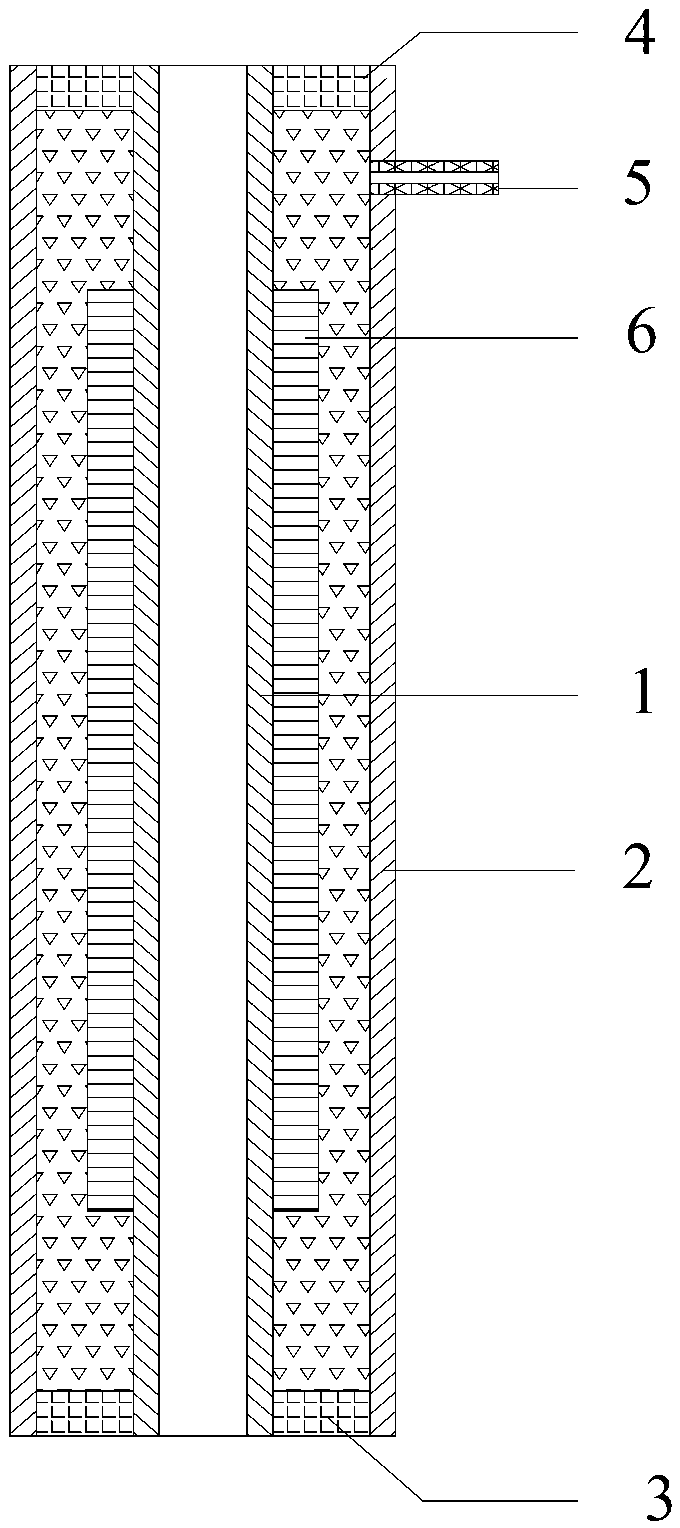 Forming method of TiAl pipe target material in large length-diameter ratio