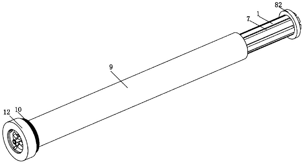 Steel wire separation fixator for gastrointestinal endoscope maintenance and application method thereof