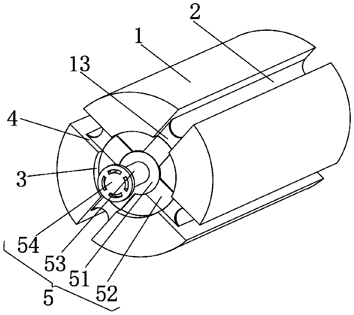 Steel wire separation fixator for gastrointestinal endoscope maintenance and application method thereof