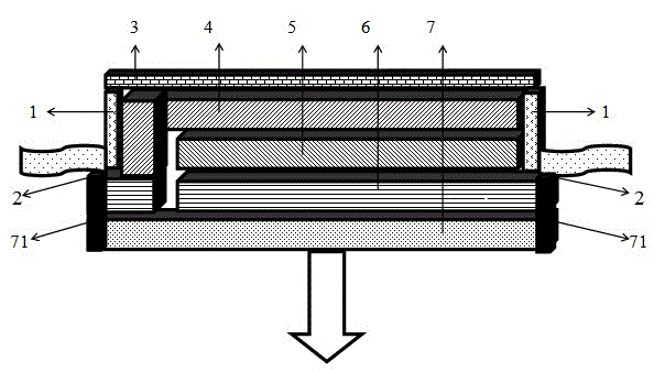 OLED (organic light-emitting diode) display unit and OLED spliced display screen with same