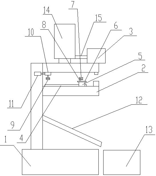 Automatic carton nailing device for paper cartons