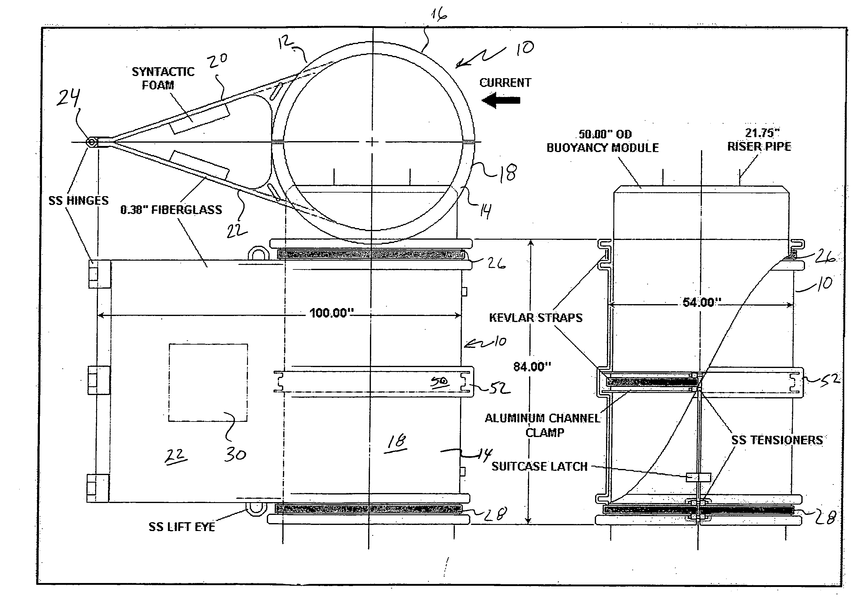 Fairing for marine drilling risers