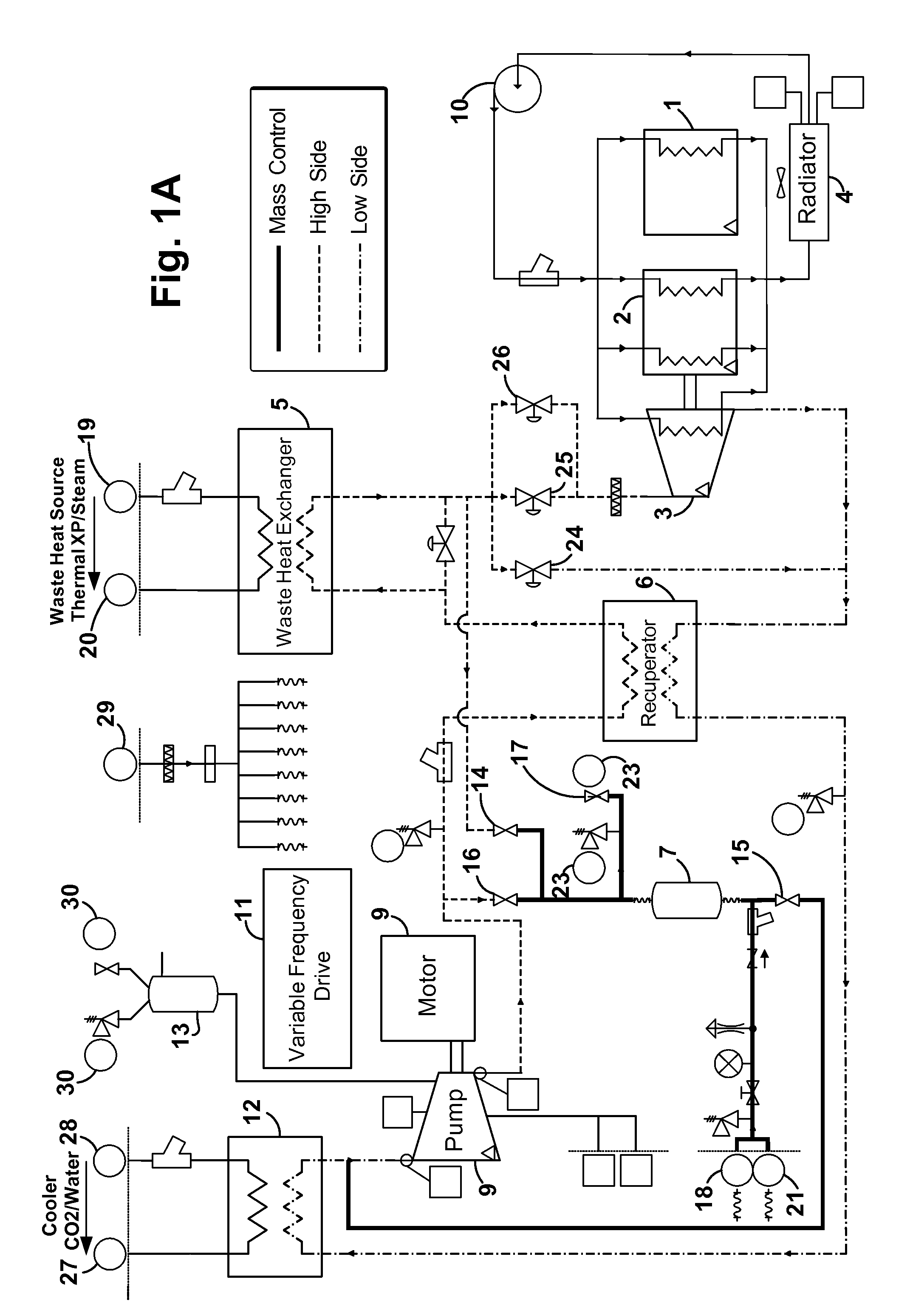 Thermal energy conversion method