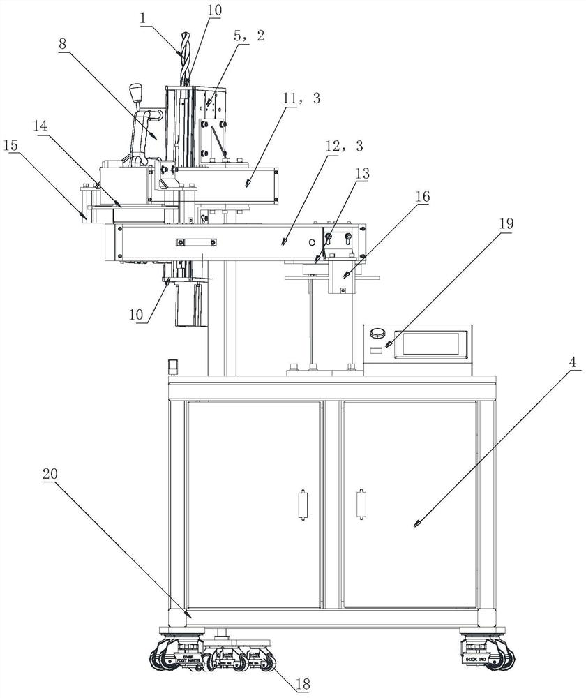 Automatic drilling equipment